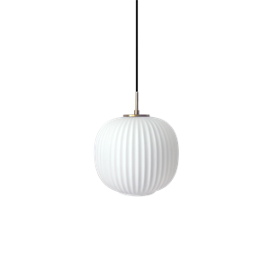 Edgeform Vibra Pendelleuchte Ø26 Opal