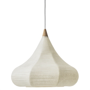 Motarasu Shizuku Pendelleuchte Weiß/ Eiche