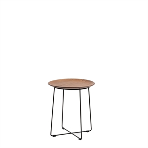 Kartell AI Wood Couchtisch Dunkles Holz/ Schwarz