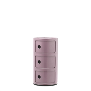 Kartell COMPONIBILI CLASSIC 3 Schrank Mauve