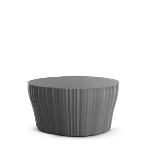 Kartell CORTEZA Couchtisch Anthrazit
