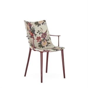 Kartell HHH Esstischstuhl Burgunder/ Libelle