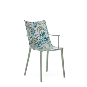 Kartell HHH Esszimmerstuhl Grün/ Creme