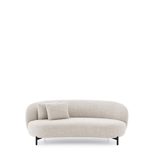 Kartell LUNAM CURLY Sofa Weiß