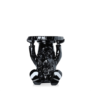 Kartell GNOMES ATTLIA Hocker, Glänzend Schwarz