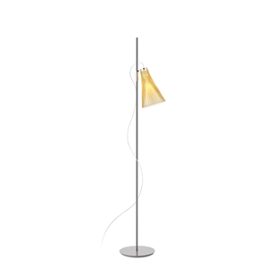 Kartell K-LUX Stehlampe Strohgelb/ Grau