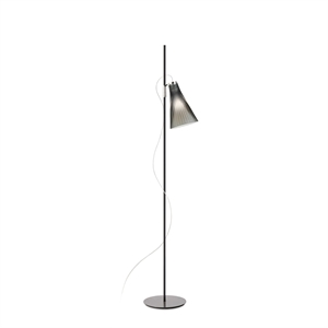 Kartell K-LUX Stehlampe Grau/ Schwarz