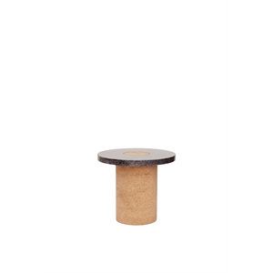 Frama Sintra Beistelltisch/Couchtisch Klein Schwarz Marmor/Kork