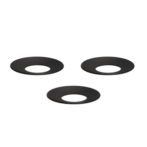 Nagel Light Manschettenknöpfe, 3er-Pack , Schwarz