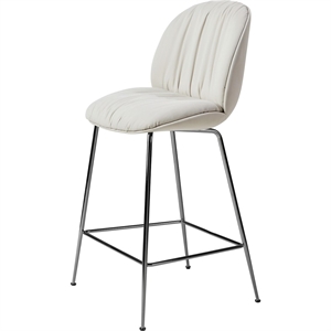 Gubi Beetle Soft Barhocker H67 Schwarzes Chrom/Reales 001