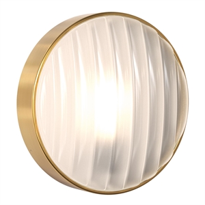 Astro Montreal Wandlampe Ø30 Gebürstet Messing