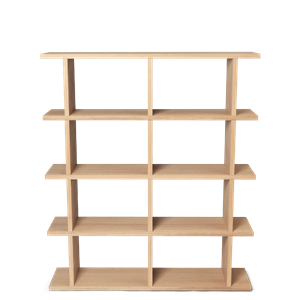 Ferm Living Kona Bücherregal 2x4 Natur