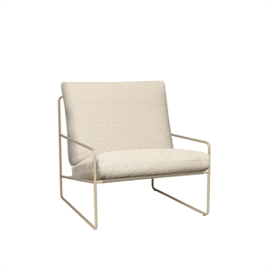 Ferm Living Desert 1-Sitzer Sofa Bouclé/Kaschmir/ Gebrochenes Weiß