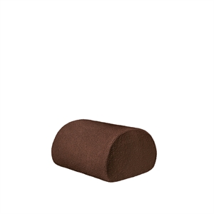 Ferm Living Rouli Pouf Pure Bouclé/ Braun