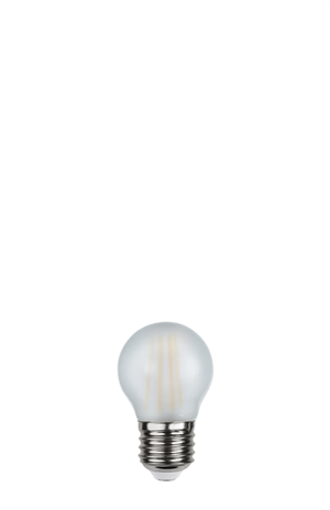 Globen Lighting E27 LED Filament Globe Glühbirne 4W Mattiert