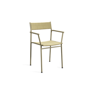 Northern Weave Esszimmerstuhl mit Armlehnen Grau Beige/Natur