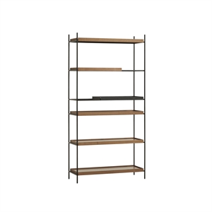 Woud Tray Configuration 22 Regalsystem Hoch Schwarz/ Walnuss