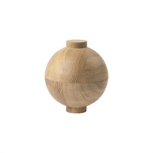 Kristina Dam Studio Wooden Sphere Bowl Eiche Geölt XL