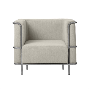 Kristina Dam Studio Modernist Sessel Bouclé Beige