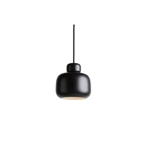 Woud Stone Pendelleuchte Klein Schwarz