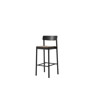 &Tradition Betty TK17 Barhocker, Esche Schwarz lackiert/Fuse