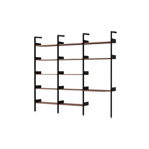 &Tradition Rhomb IF1 &IF4 & IF5 Regalkonfiguration G Lackiertes Walnuss