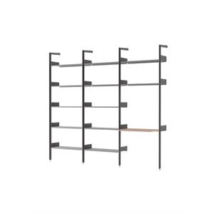 &Tradition Rhomb IF1 &IF4 &IF5 Regalkonfiguration G Lackiertes Walnuss/Anthrazit