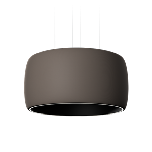 Intra Lighting Black Hole Pendelleuchte mit Soundsystem Ø84 Rauchglas