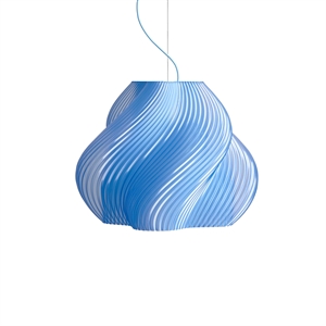 Crème Atelier Soft Serve Pendelleuchte Mega Blaubeersorbet/ Messing