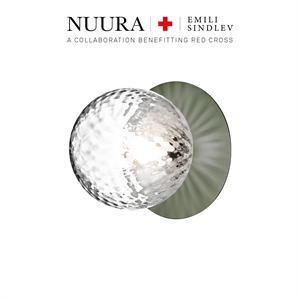 Nuura X Emili Sindlev Wandlampe 1 Wandleuchte Medium Hopeful Green/ Klar Optik
