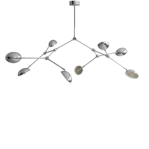 101 Copenhagen Drop Chandelier Chrom