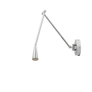 101 Copenhagen Schlangen Wandlampe Chrom