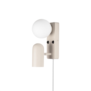 Globen Lighting Doppio Wandlampe Beige