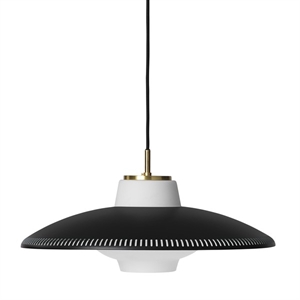 Warm Nordic Opal Shade Pendel Schwarz Noir