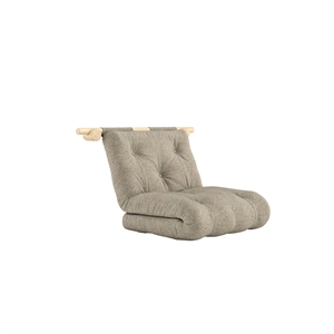 Karup Schlafsofa mit Matratze 75x200 Roh/641 Warm Sand