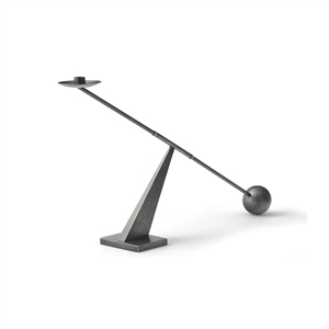 Audo Interconnect Kerzenhalter W70, Bronziertes Messing