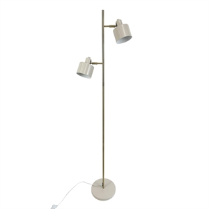 Dyberg Larsen Ocean Stehleuchte Beige/Brass