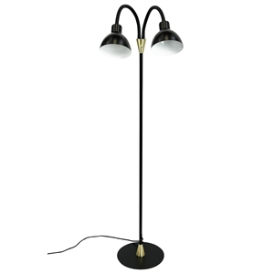 Dyberg Larsen Lilje Stehlampe Schwarz/ Messing