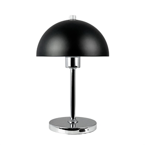 Dyberg Larsen Malmö Tischlampe Schwarz/ Chrom