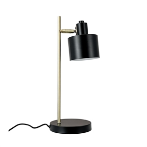 Dyberg Larsen Ocean Tischlampe Schwarz/ Messing