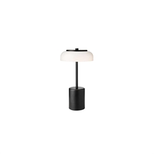 Nuura Blossi Tragbare Lampe Mini Schwarz/ Opal