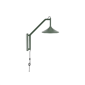 FDB Furniture U18 Hasle Wandlampe Olivgrün