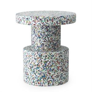 Normann Copenhagen Bit Hocker Weiß Mehrfarbig