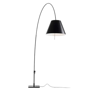 Luceplan Lady COSTANZA Stehlampe mit Dimmer Schwarz