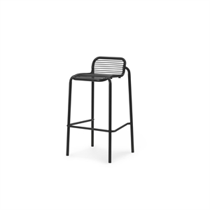 Normann Copenhagen Vig Barhocker H75 cm Schwarz