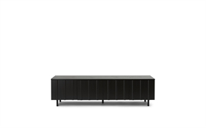 Normann Copenhagen Rib Sideboard Low Soft Schwarz