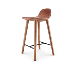 Bitte Warten Sie, Bis Sie Platz Nehmen Yuuga Barhocker H65 Eiche/Cognac
