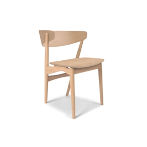Sibast Furniture No 7 Esszimmerstuhl, Eiche Weiß Geölt