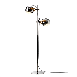 Halo Design DC Stehlampe 2-Armig Ø18 Chrom