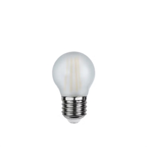 Globen Lighting E27 LED Filament Globe Glühbirne 4W Mattiert